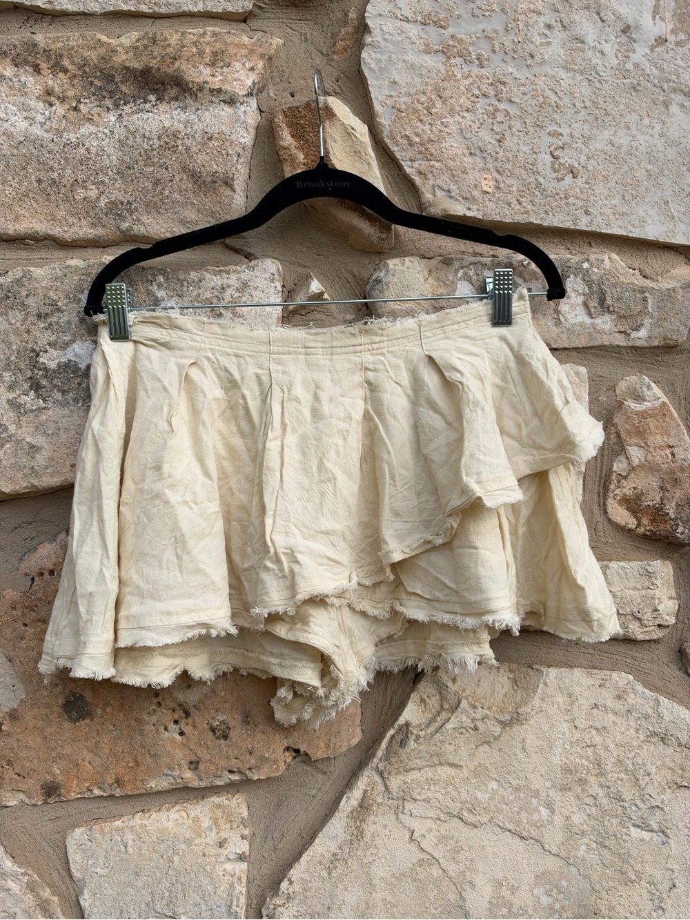 Free people Waterfall Skort beige size small - Picture 2 of 4
